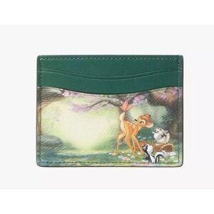 Kate Spade X Disney Bambi Limited Edition RARE Card Holder Card Case  (NWT)